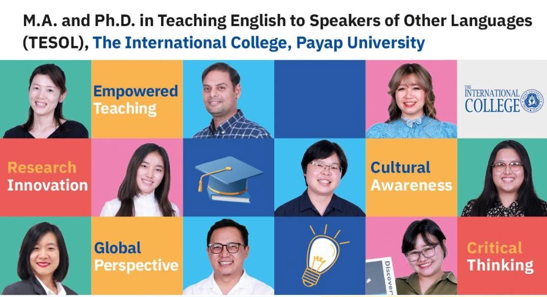 M.A. and Ph.D in Teaching English to Speakers of Other Languages